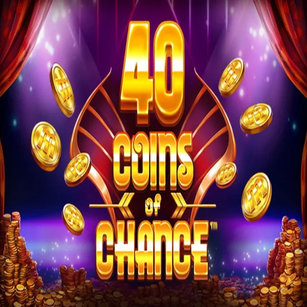 40 Coins of Chance online game logo by SYNOT Games on bet-on-redcasino.pl