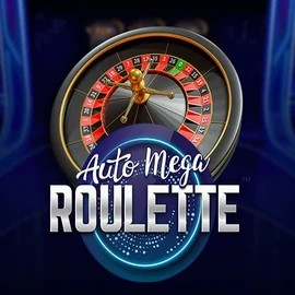 Auto Mega Roulette slot icon by Pragmatic Play, available at BetOnRed Casino