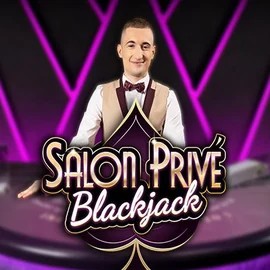 Blackjack Salon Privé logo by Ezugi BetOnRed Casino