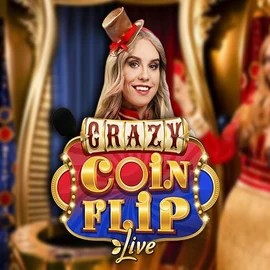 Crazy Coin Flip by Evolution, showcased at bet-on-redcasino.pl – game logo