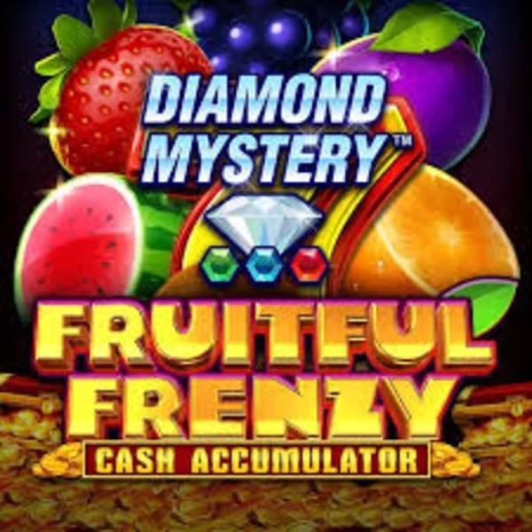 Diamond Mystery Fruitful Frenzy Cash Accumulator by Greentube, showcased at bet-on-redcasino.pl – game logo