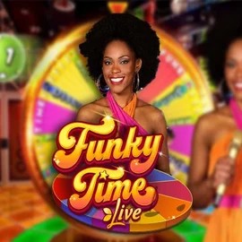 Live Casino logo of Funky Time from Evolution at BetOnRed Casino