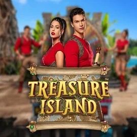 Treasure Island online game logo by Pragmatic Play on bet-on-redcasino.pl